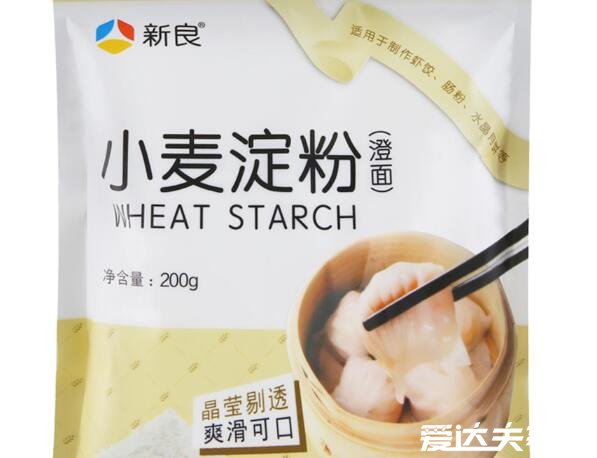 澄粉是什么粉可以做什么,小麦淀粉可以做虾饺/肠粉等多种小吃
