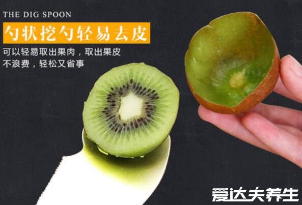 猕猴桃怎么去皮怎么吃,两种去皮法/三种食用方法(附功效)