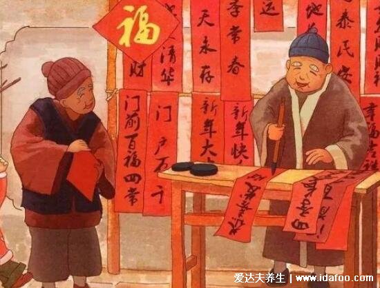 新桃和旧符指代的什么意思,分别指新旧桃木与春联/门神相同