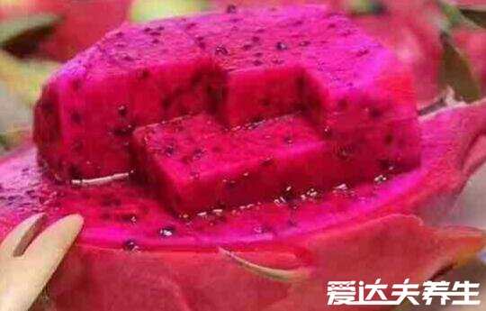 吃红心火龙果的禁忌,腹泻的人切记不要吃
