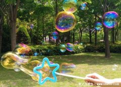 儿童吹泡泡水简单配方比例，不用胶水泡泡