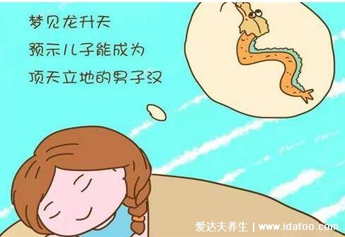 二胎生儿子一般的孕期征兆,胎梦梦见龙升天可能是男孩