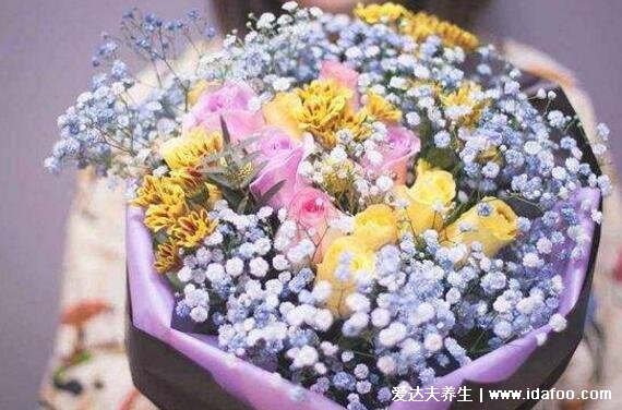 满天星所有颜色的花语,粉色满天星适合送暗恋对象表明心意