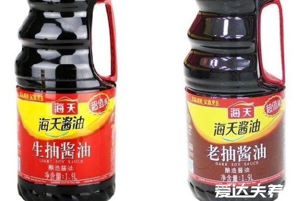 生抽是什么和老抽的区别,和老抽同属酱油但有味道和工艺上的区别