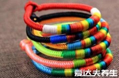 五彩绳代表什么意义，带五彩绳千万不能随