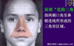 人体4处危险三角区在哪图片,面部三角区的