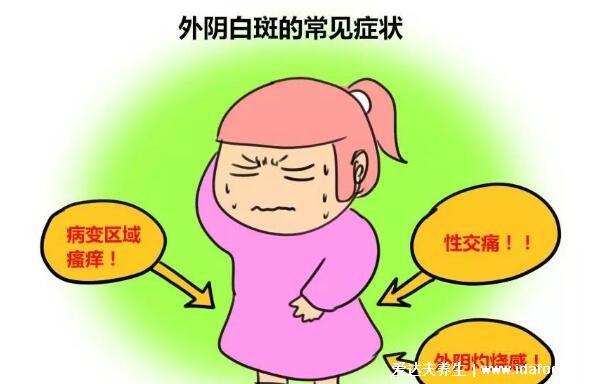 外阴白斑是什么症状图片,皮肤像树皮伴随剧烈的瘙痒灼痛感