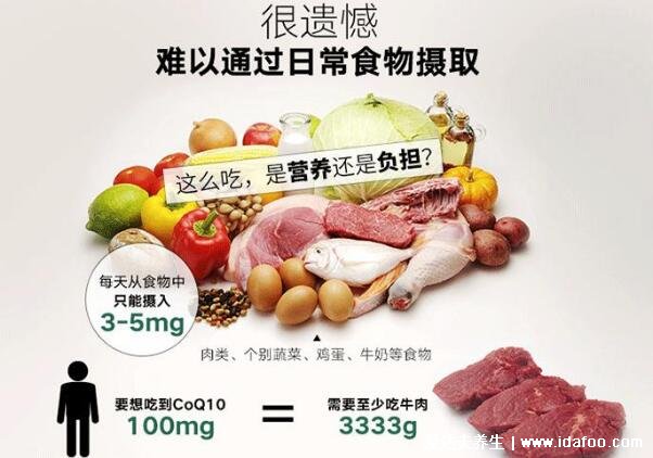 辅酶q10的作用与功效,万能营养素有四大功效(附副作用)