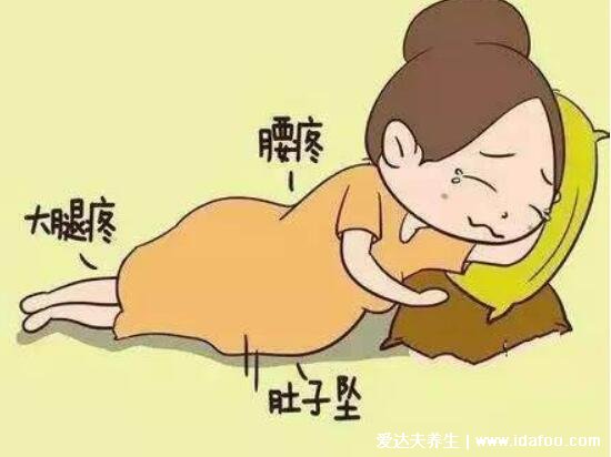 怀孕上身3一4天征兆,除了白带异常还会出现侧躺小腹疼的现象