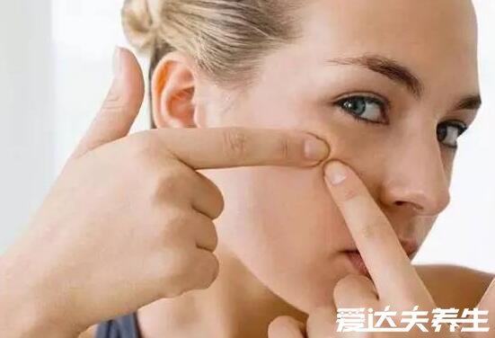 长痘痘的位置图解，不同部位长痘代表的含义皆不同