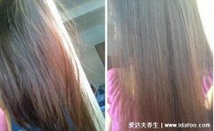 头发软化前后效果图，软发效果因人而异(头