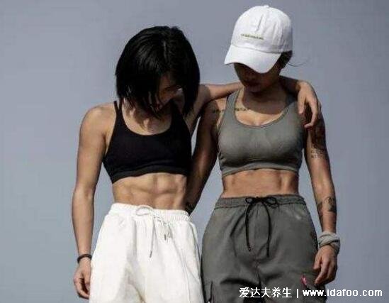 女生的腹肌叫什么,5种不同的腹肌图片(马甲线超性感)
