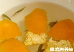 陈皮泡水喝的功效与作用，不仅治胃病还能