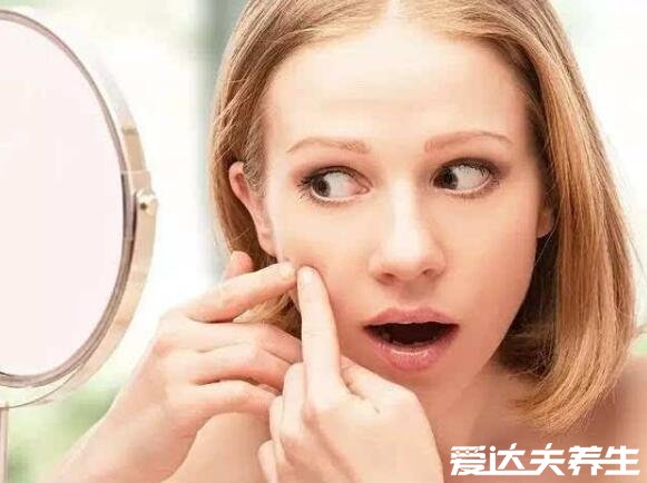 脸部长痘对应五脏的图,可不是内分泌失调那么简单