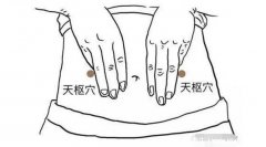 天枢穴的准确位置图和作用，这样按腹泻便