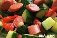 火腿怎么做好吃做法有哪些，炒黄瓜/煲粥