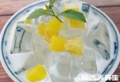 白凉粉制作果冻的方法，5步成型的水果果冻
