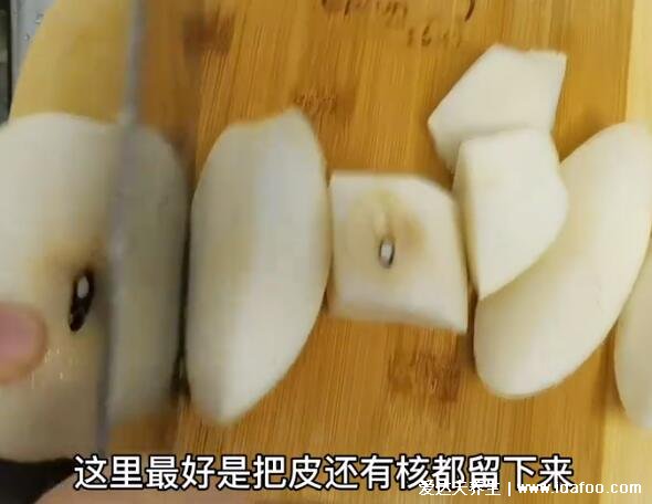 川贝炖雪梨的正确做法,可以不用去梨皮(附详细步骤视频)