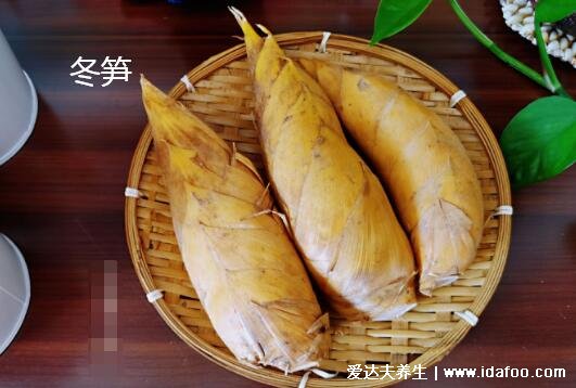春笋和冬笋的区别图片,短粗矮胖口感脆嫩价格贵的是冬笋
