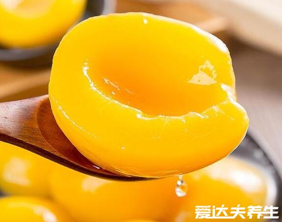 黄桃的功效与作用,能够滋阴补肾降低血压(图片)