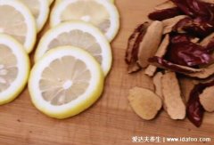 可乐姜汤的做法,还可以加入橙子和柠檬(附