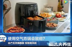 辟谣空气炸锅长期使用致癌，丙烯酰胺表示