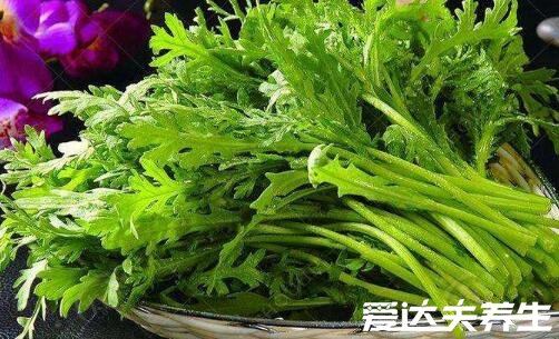 茼蒿菜的作用与功效,预防便秘等五大功效