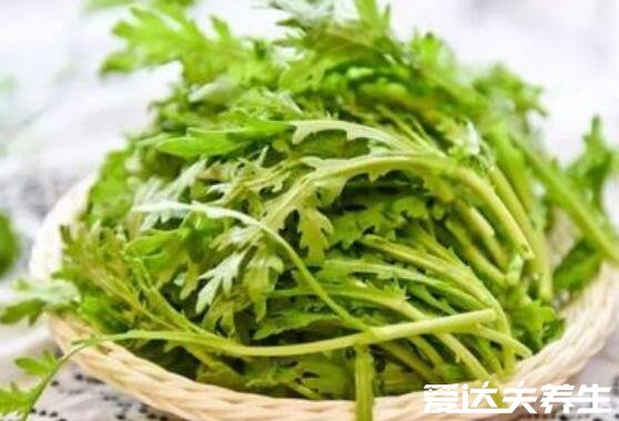 茼蒿的功效与作用,开胃消食润肠通便(脾胃不足者禁食)