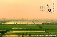 立夏节气的含义是什么风俗有哪些，农作物